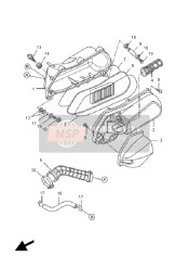 9011006X7100, Bolt Hex, Yamaha, 1